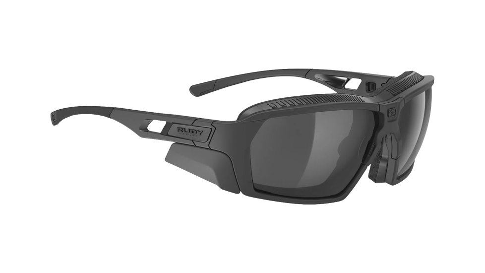 Rudy Project Agent Q Stealth sunglasses (quarter view)