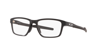 Metalink Satin Black Eyeglasses